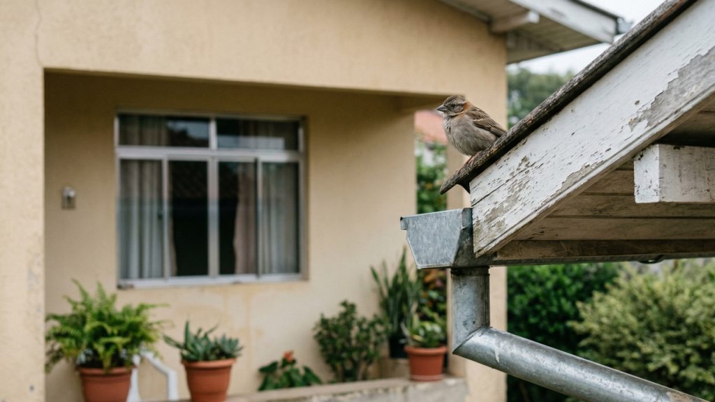 O que significa quando os pássaros vão constantemente a uma casa?