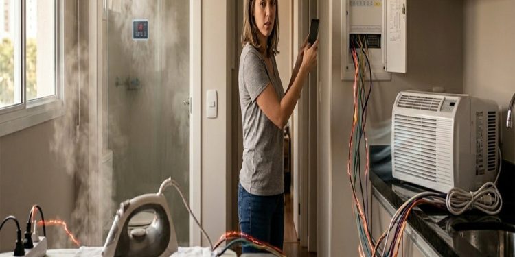 Quanto custa um pico de energia quando vários aparelhos ficam ligados ao mesmo tempo