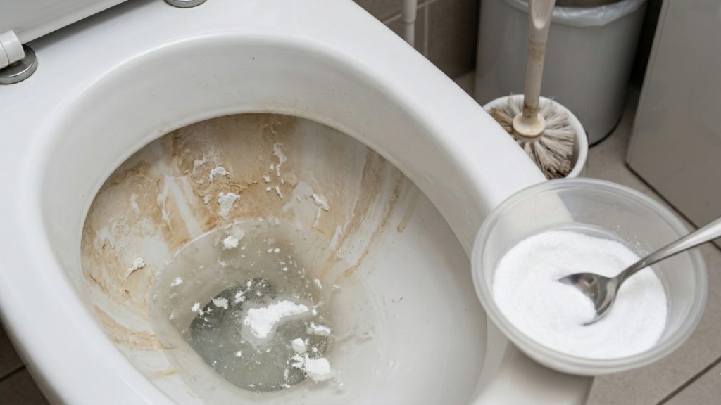 Nem vinagre nem bicarbonato de sódio: a melhor maneira de remover o calcário das torneiras e do vaso sanitário