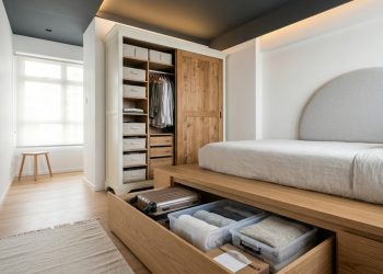 O projeto que deixou o quarto mais limpo, funcional e moderno sem perder a identidade visual