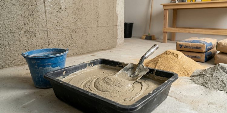 A forma de usar argamassa que pode melhorar o resultado do reboco