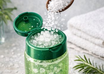 Adicionar sal ao shampoo: a técnica que promete resultados surpreendentes para cabelos oleosos