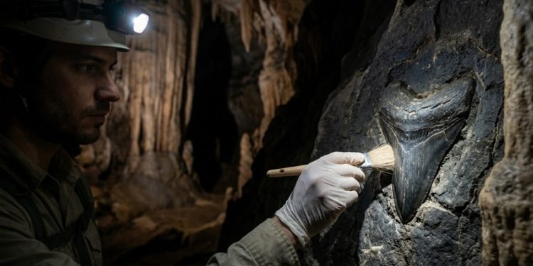 Dois tubarões pré-históricos completamente novos para a ciência foram identificados nas profundezas da Mammoth Cave, em Kentucky (EUA), o maior sistema de cavernas do mundo