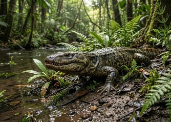 A espécie mais antiga de anfíbio herbívoro do mundo foi descoberta por pesquisadores da UFPI