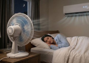 Quanto gasta deixar o ar-condicionado ligado por 8 horas à noite todos os dias ou usar ventilador no mesmo período