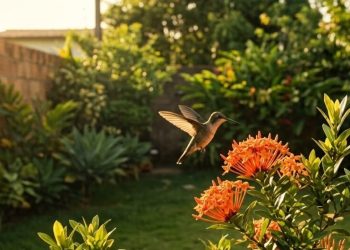 A ave que bate as asas 80 vezes por segundo e carrega séculos de simbolismo: o que significa ver um beija-flor no jardim?