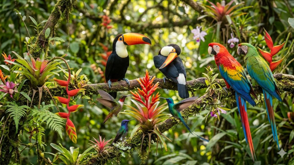 aves tropicais 