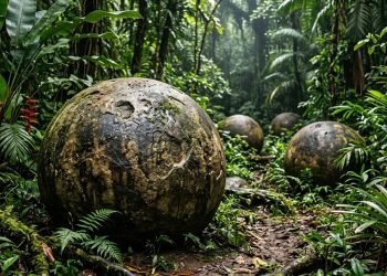 Existem enormes bolas de pedra redondas espalhadas por toda a Costa Rica, cujo propósito ninguém conhece