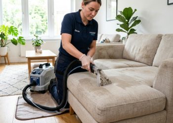 Quanto custa limpar um sofá com profissional e evitar cheiro e manchas difíceis