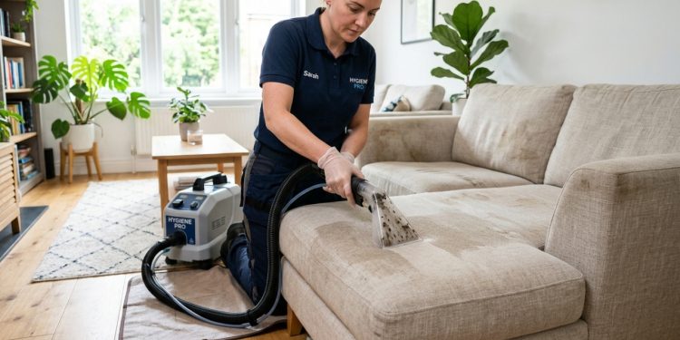 Quanto custa limpar um sofá com profissional e evitar cheiro e manchas difíceis