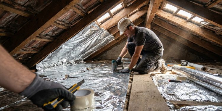 Quanto um profissional cobra para aplicar manta térmica no telhado e reduzir o calor dentro de casa