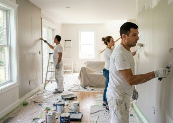 Quanto custa pintar uma casa de 100 m² em 2026 gastando o mínimo possível