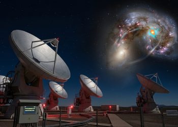 Sinal de feixe de laser gigantesco: astrônomos detectam sinal de feixe de laser gigantesco a 8 bilhões de anos-luz de distância