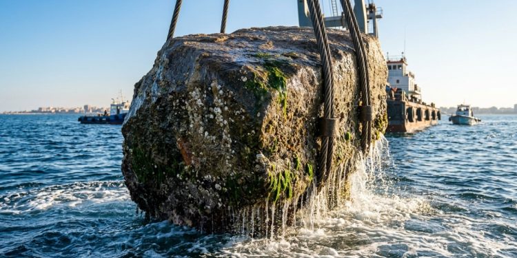 Após 1.600 anos submersos no porto de Alexandria, no Egito, fragmentos do lendário Farol de Alexandria, uma das Sete Maravilhas do Mundo Antigo, estão sendo retirados do fundo do Mar Mediterrâneo por uma equipe internacional de arqueólogos