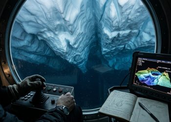 Uma descoberta misteriosa nas profundezas do polo: um submarino autônomo revelou estruturas desconhecidas