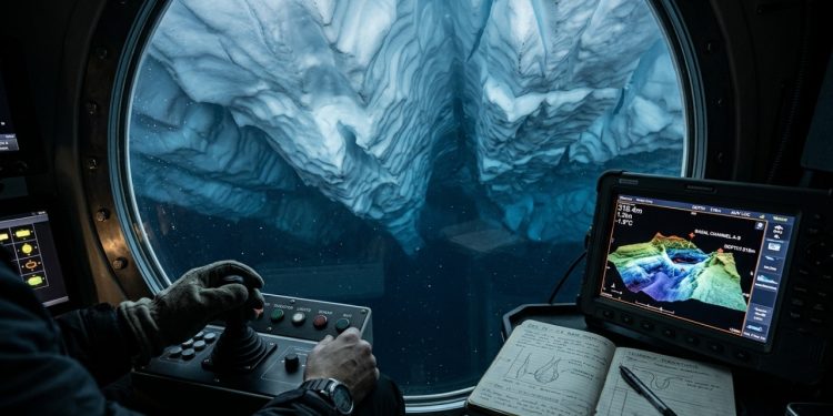 Uma descoberta misteriosa nas profundezas do polo: um submarino autônomo revelou estruturas desconhecidas