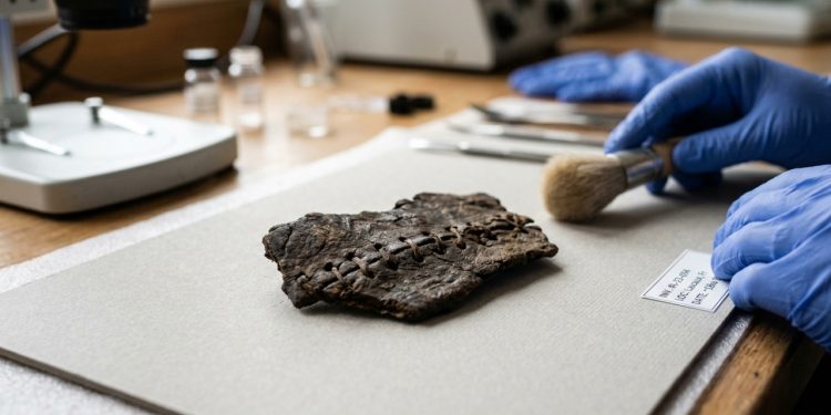 Esse pedaço de couro costurado de 12 mil anos pode ser peça de roupa mais antiga já encontrada