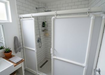 Como fazer um box de PVC para banheiro gastando menos de R$ 100,00
