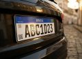 O que significam as letras e números da placa do seu carro?