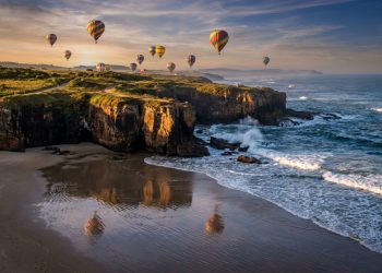 A Capital do Balonismo com 5 praias com paredões de pedra e o maior festival de balões do Brasil
