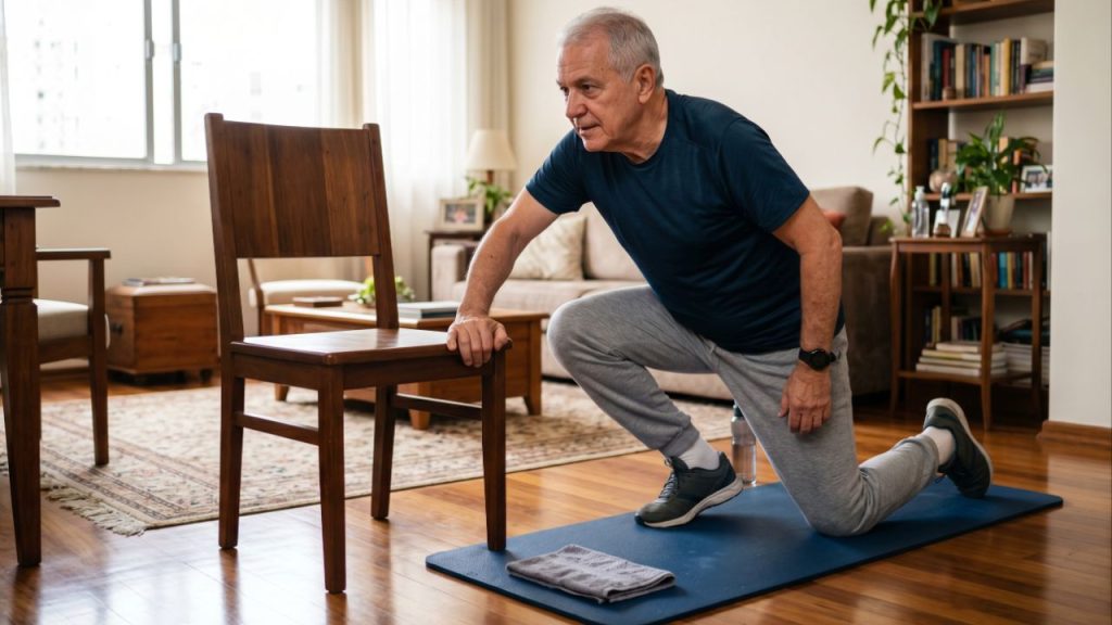 Exercícios inovadores para pessoas com mais de 65 anos que melhoram o equilíbrio e a flexibilidade