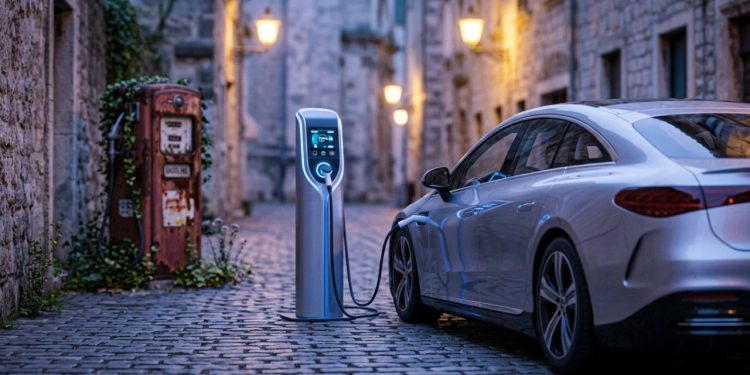 Os números de 2025 mostram outra realidade: pela primeira vez, os elétricos puros superaram os carros movidos exclusivamente a gasolina em participação mensal na União Europeia