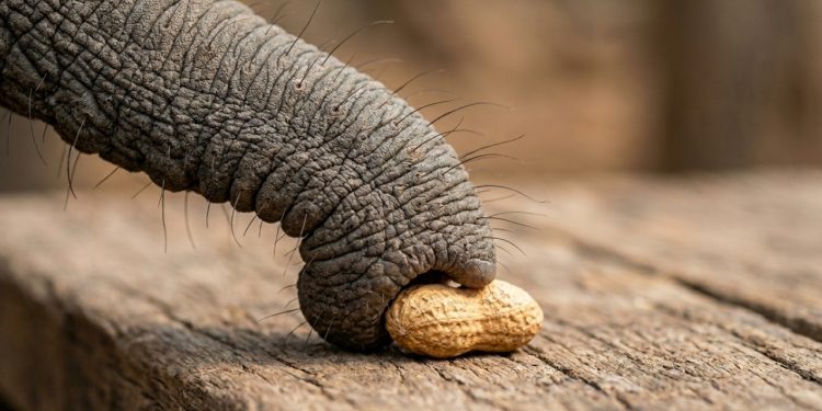 Cientistas descobrem que a tromba do elefante abriga um sistema sensorial único: 1.000 vibrissas com "inteligência material" que funcionam como um mapa tátil integrado