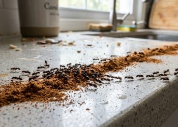 Você pode se livrar facilmente das formigas em casa com um truque simples
