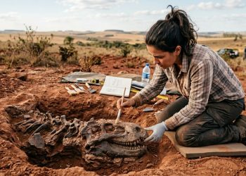 Cientistas identificam no Brasil um réptil de 230 milhões de anos com bico semelhante ao de um papagaio
