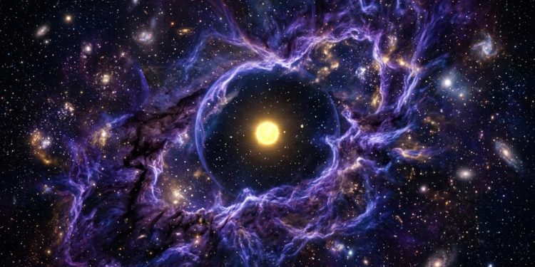 Astrônomos detectam uma enorme estrutura espacial próxima ao sistema solar