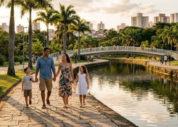 A cidade do interior com parque linear de 15 km e 2ª colocação nacional em segurança que atrai empresas de tecnologia