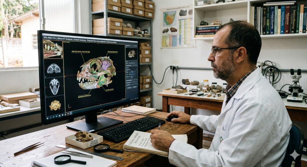 Nova análise anatômica revelou que o fóssil não era um polvo, mas um provável nautiloide.