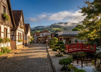 Metade Alemanha e metade Japão: a Cidade das Flores reúne qualidade de vida junto do maior conjunto de casas alemãs do Brasil e a maior colônia japonesa do Rio Grande do Sul