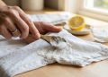 Nem água quente nem sabão comum: o método que remove manchas de suor das roupas claras sem desbotar o tecido