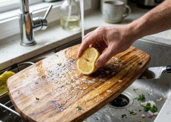 Passar esse ingrediente na tábua de corte após cortar alimentos elimina cheiro forte e reduz bactérias na hora