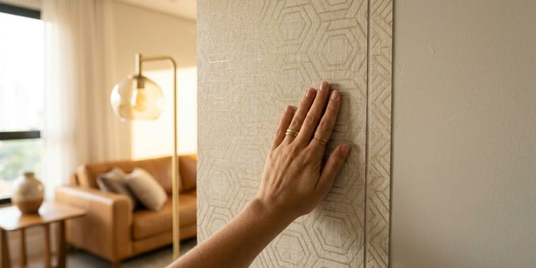 Quanto custa instalar papel de parede na sala e evitar paredes sujas ou desbotadas