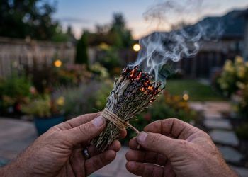 Barreira de fumaça natural: o truque simples para blindar seu terraço contra insetos