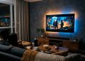 Quanto custa instalar fita LED atrás da TV para melhorar iluminação e criar um ambiente e cinema em casa