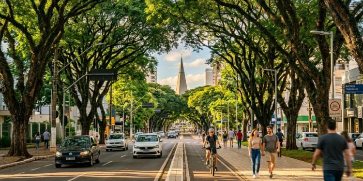 98,6% das ruas arborizadas e 1º lugar em qualidade de vida no Brasil: a cidade paranaense que a ONU reconheceu como floresta urbana