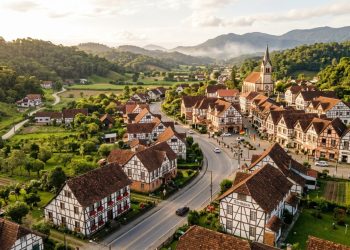 A cidade mais alemã do Brasil tem 233 casas sem pregos, 2 recordes no Guinness Book e fala três idiomas oficiais