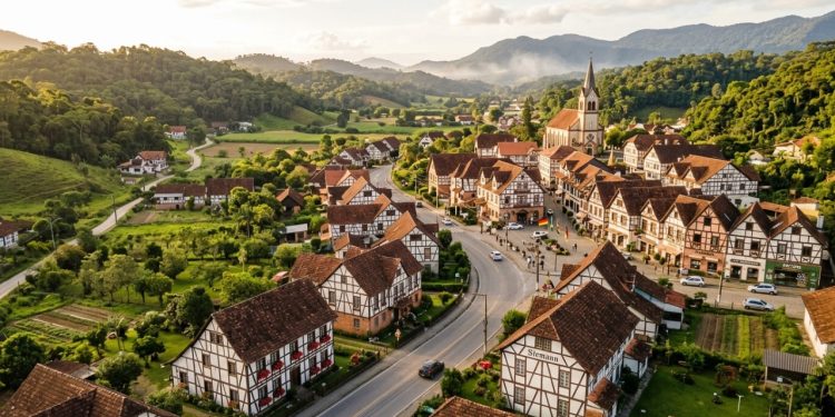 A cidade mais alemã do Brasil tem 233 casas sem pregos, 2 recordes no Guinness Book e fala três idiomas oficiais