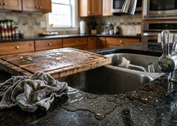 5 coisas na sua cozinha que acumulam mais germes do que um assento de vaso sanitário