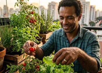 Quanto custa montar uma horta em casa e quanto é possível economizar comprando menos verduras no mês