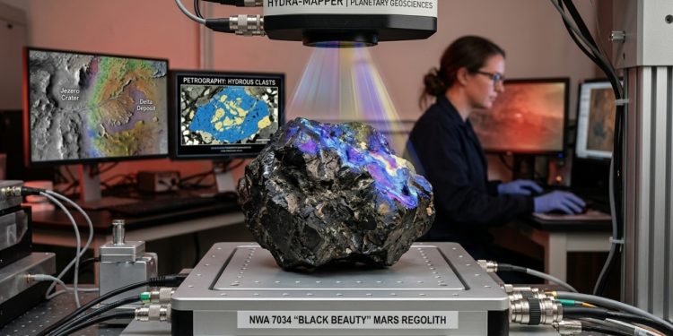 Em 2011, um colecionador comprou um meteorito no Marrocos. Ele se provou uma evidência direta da existência de água quente em Marte