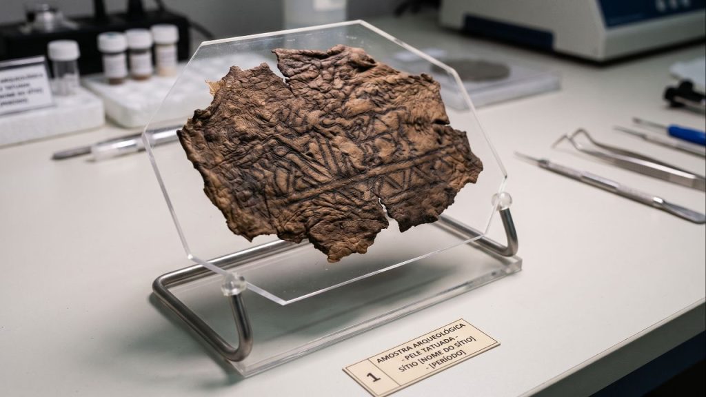As tatuagens mais antigas do mundo tem mais de 5.000 anos e foram encontradas em duas múmias