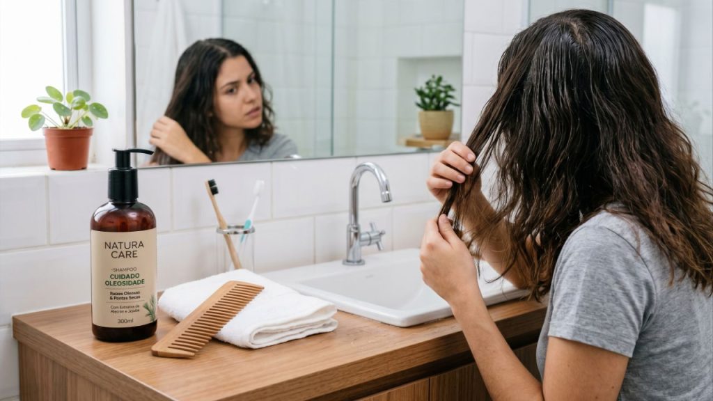 Como aplicar shampoo em cabelos oleosos para remover o máximo de oleosidade sem danifica-los