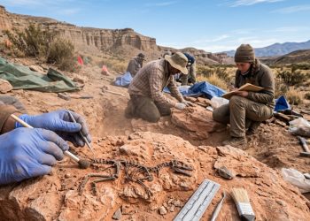 Um esqueleto de 90 milhões de anos de um “minúsculo” dinossauro com menos de um quilo derruba teorias sobre a evolução
