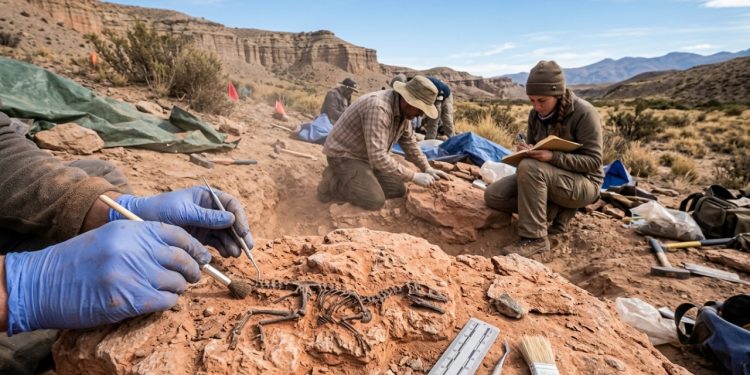 Um esqueleto de 90 milhões de anos de um “minúsculo” dinossauro com menos de um quilo derruba teorias sobre a evolução