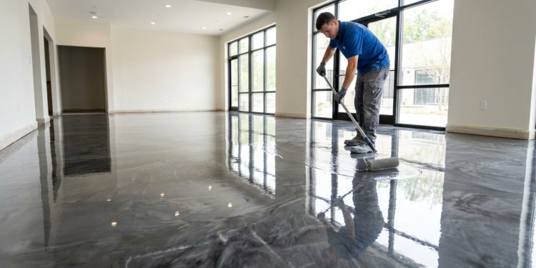 Piso líquido pigmentado: como transformar seu ambiente com acabamento moderno e resistente