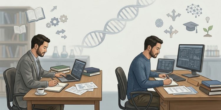 Segundo um novo estudo, a genética explica grande parte da inteligência e do sucesso profissional